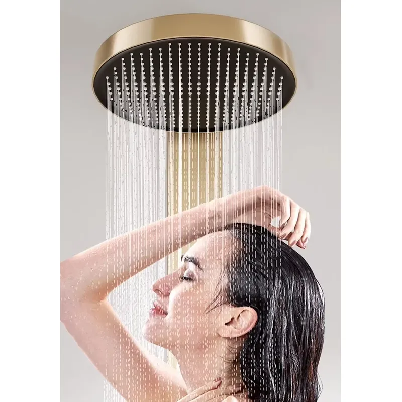 Messing-Regenduschpaneel-Set m – Spa&Wellness Earth City Шелепиха Bewertung und Preis